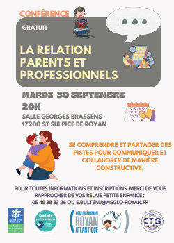 Conférence relais petite enfance
