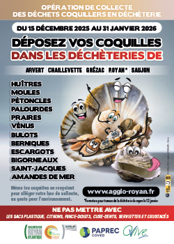 Opération déchets coquillers