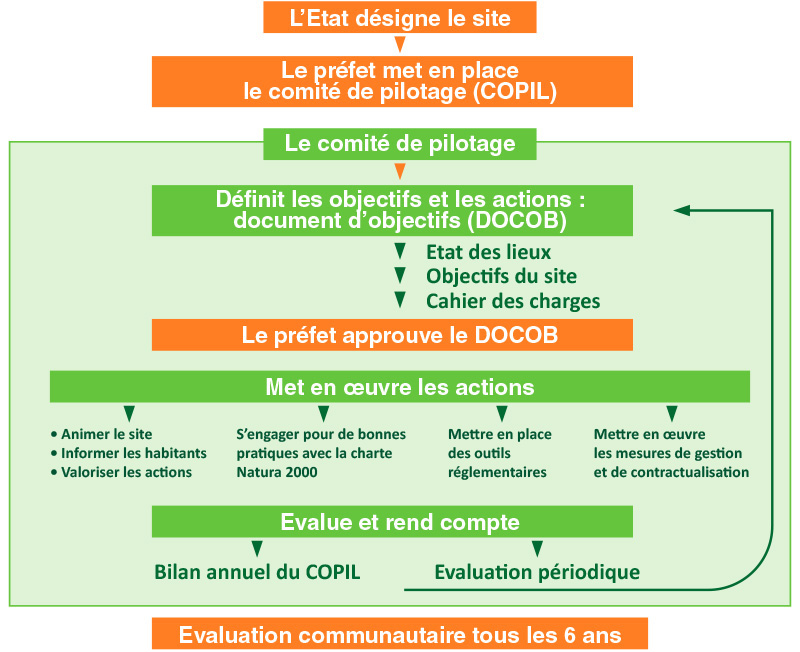 Schéma évaluations d'incidences