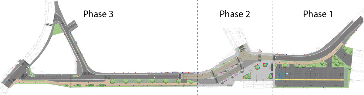 3 phases travaux